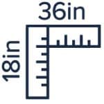 36 x 18